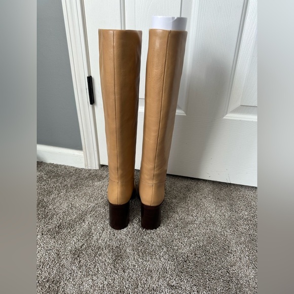 NWT Loeffler Randall Heidi Leather Boots in Khaki. Size 7.5. - Picture 8 of 10